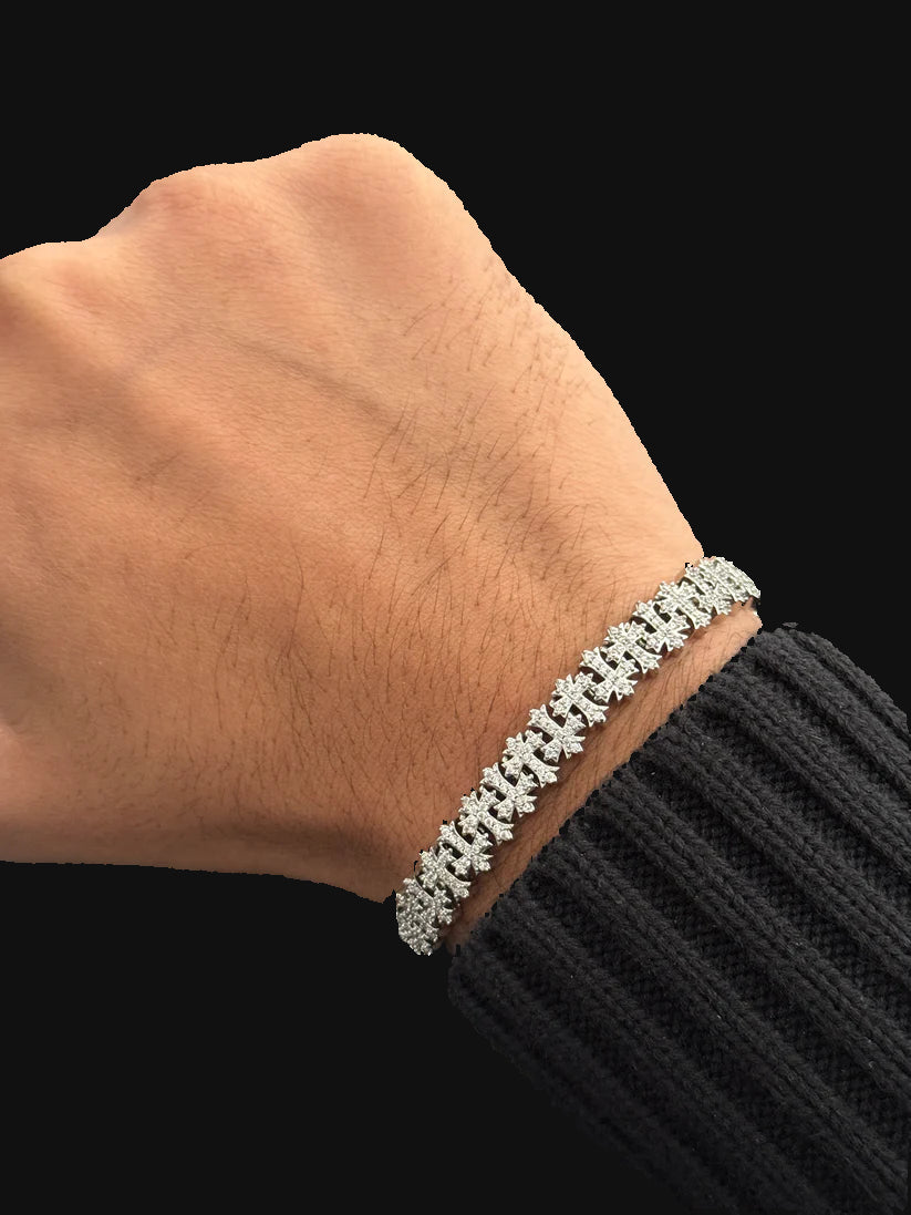 Eternal Cross Bracelet