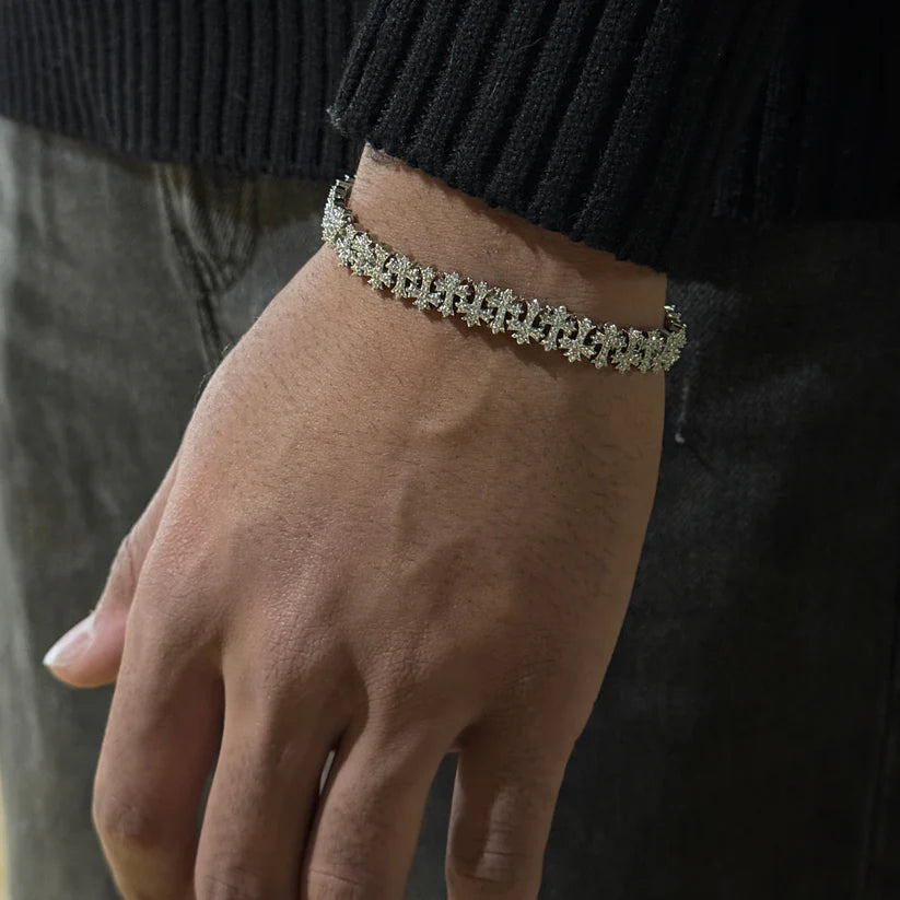 Eternal Cross Bracelet