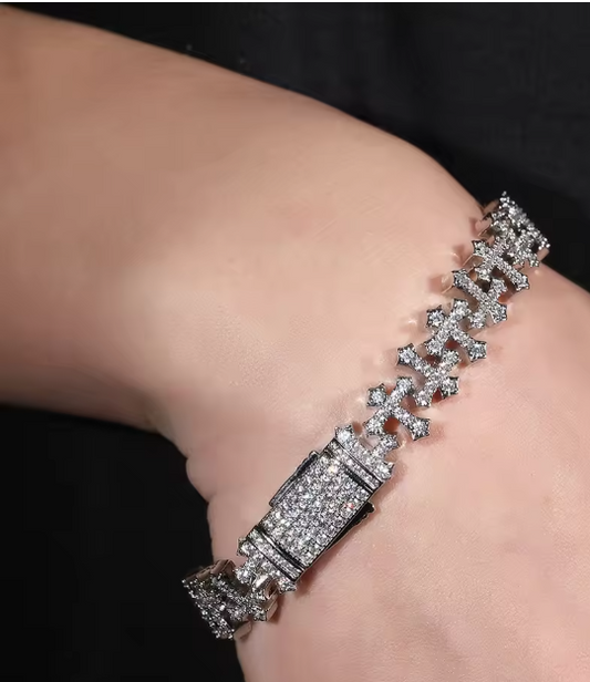 Eternal Cross Bracelet